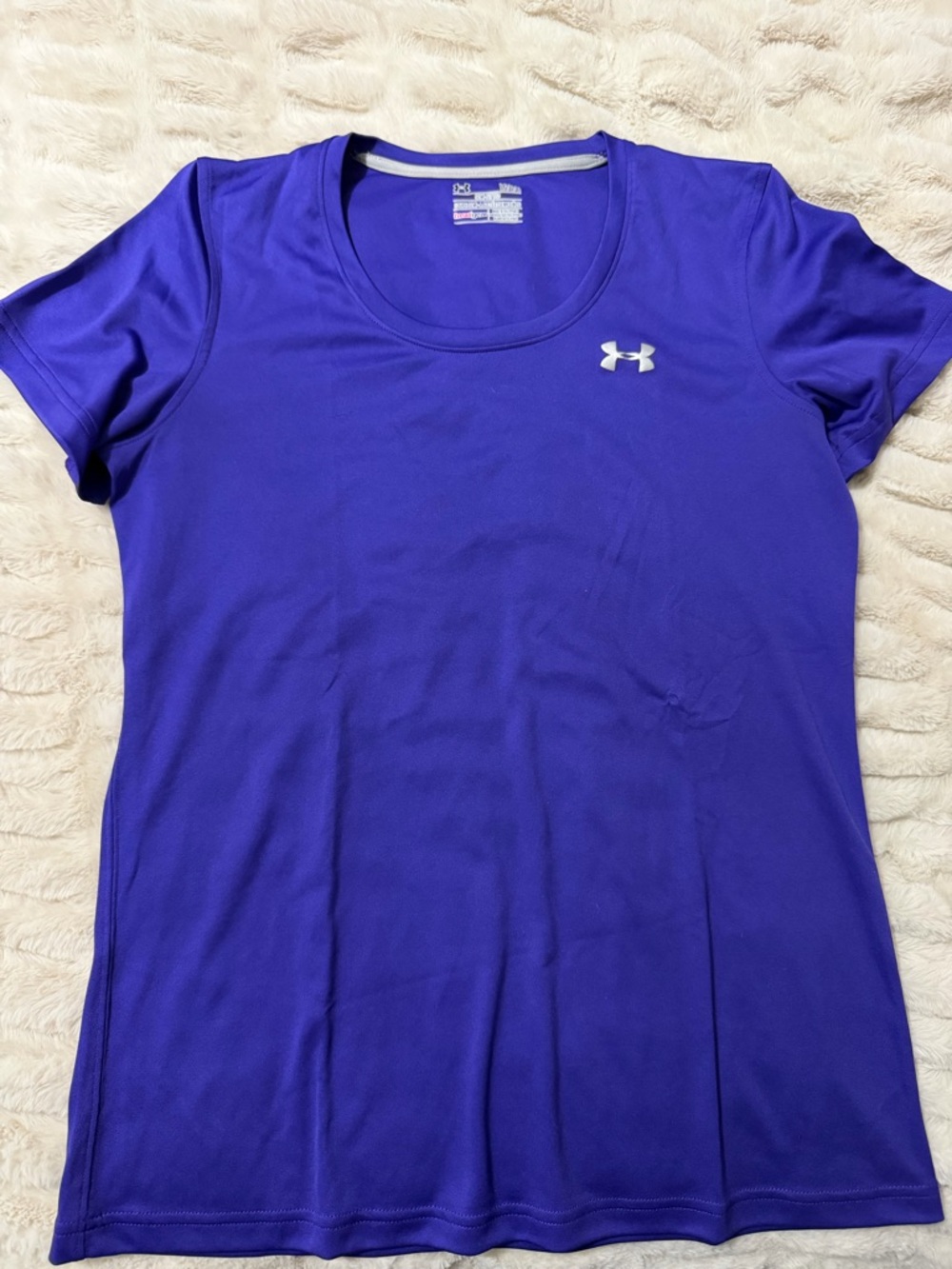 Under Armour Women's Royal Purple Performance Short Sleeve Tee